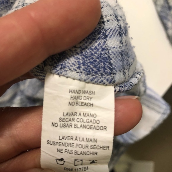 Rails Blue Plaid Button Down - Picture 8 of 8